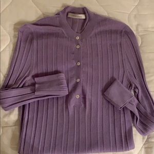 Carlos Miele stretch Lycra / cashmere sweater